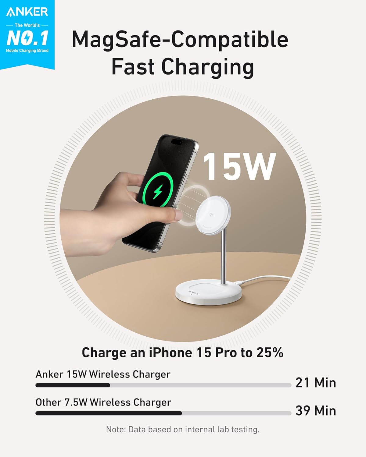 Anker MagGo 2-in-1 Charging Stand