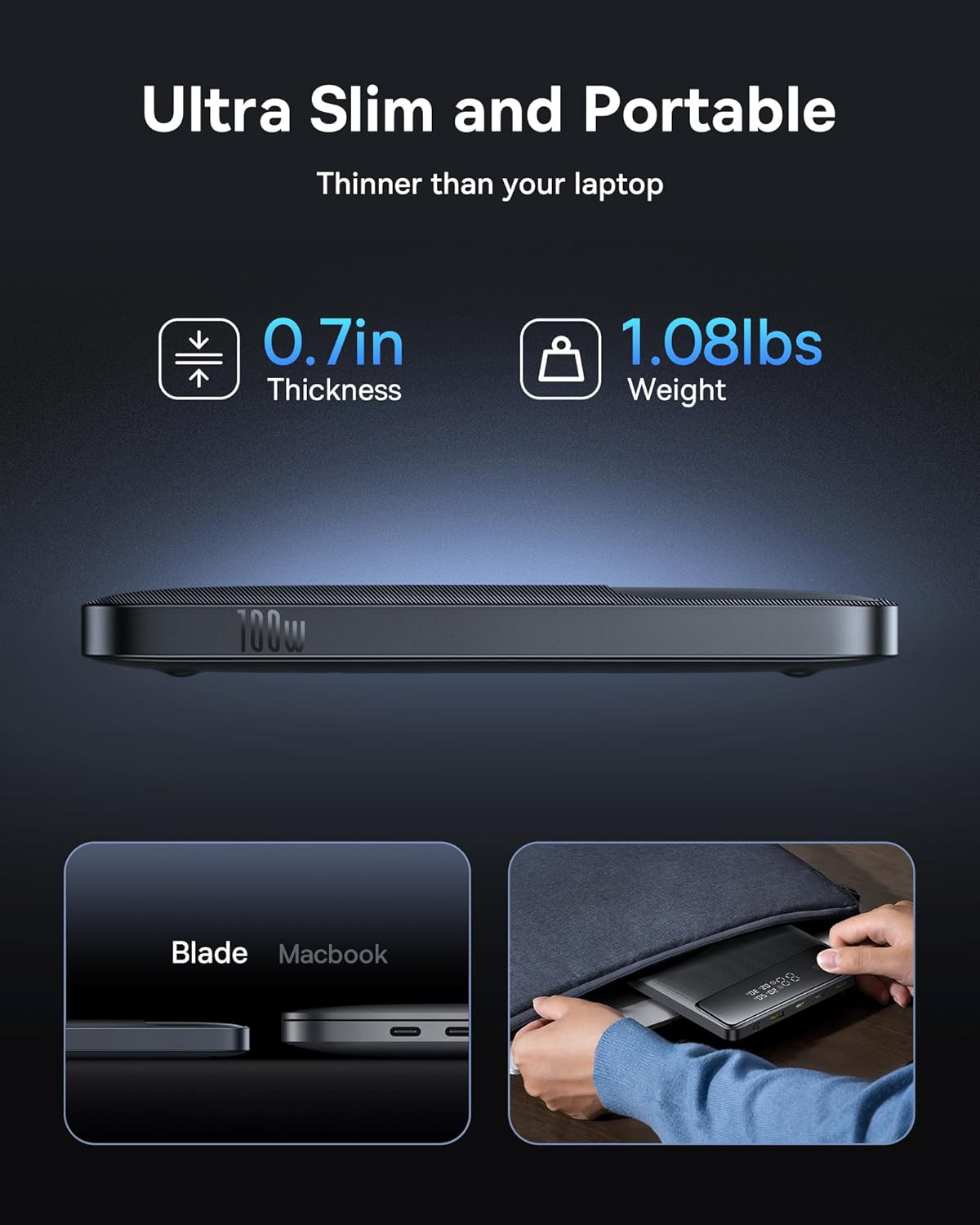 Baseus Blade H1 PowerBank 20K 100W