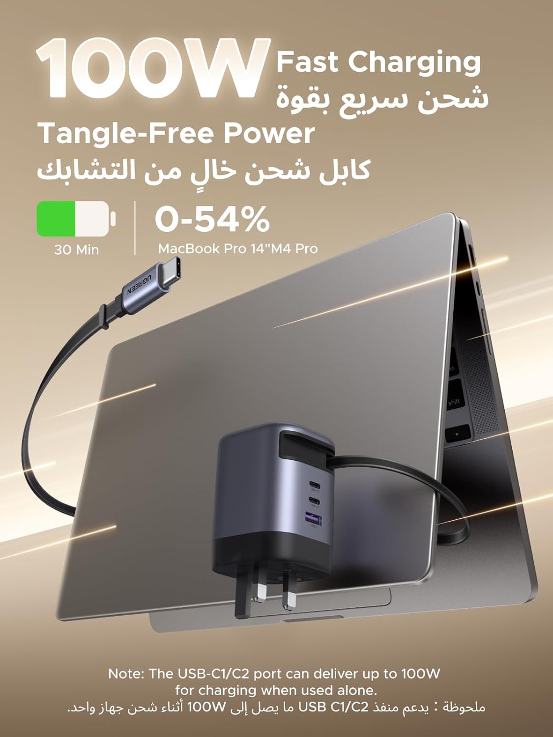 Ugreen GaN Charger 100W