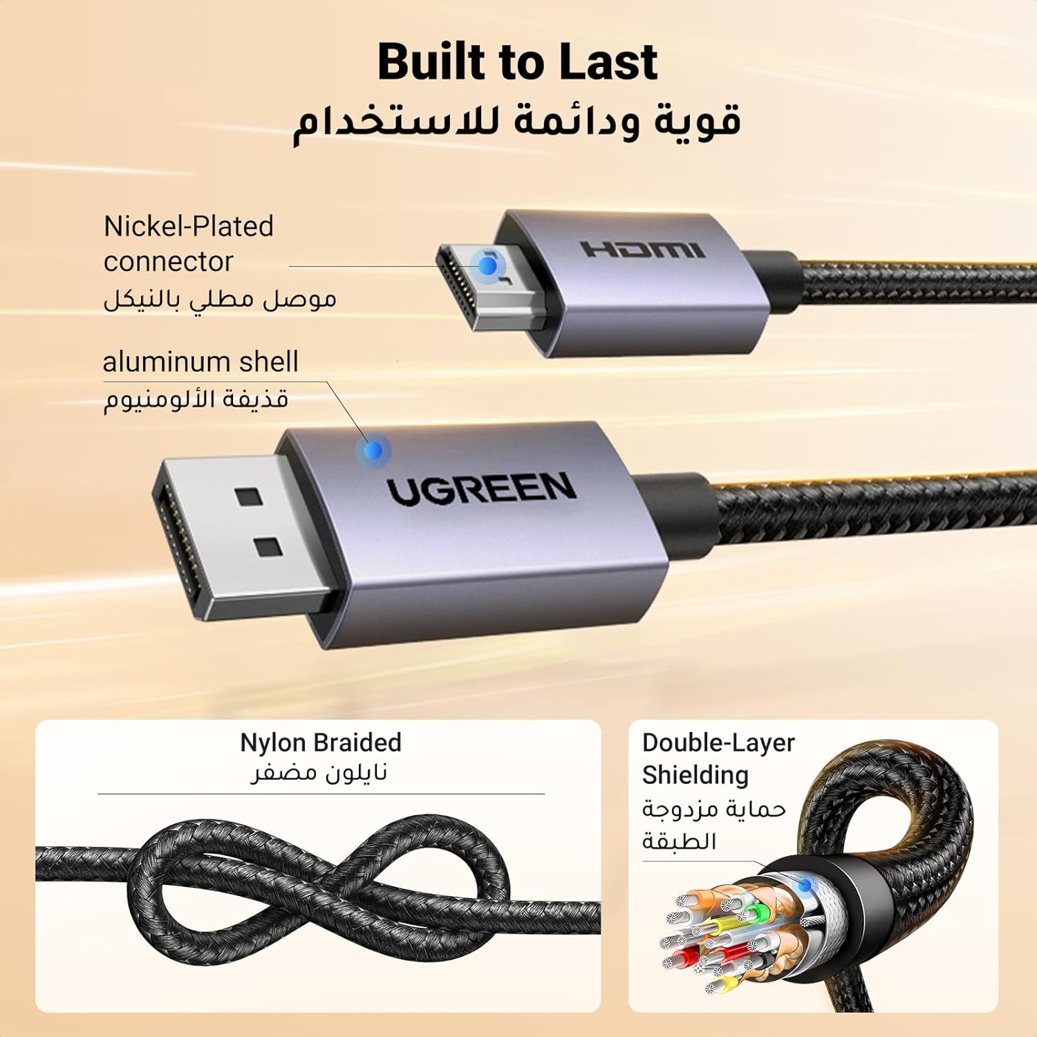 Ugreen HDMI to DisplayPort 4K
